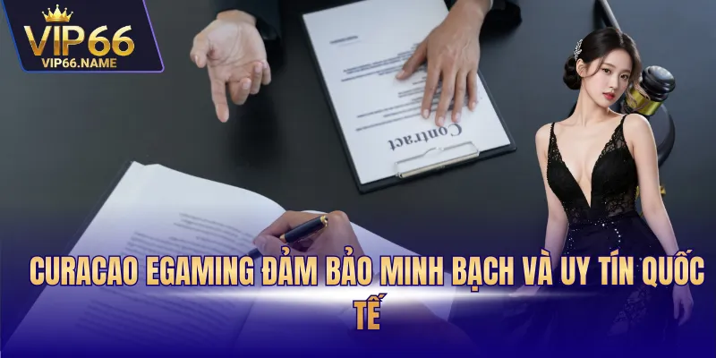 Curacao eGaming đảm bảo minh bạch và uy tín quốc tế